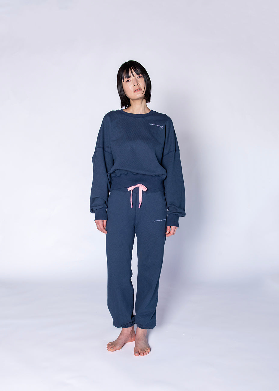 SWEAT PANTS スウェットパンツ navy | SIS (シス)
