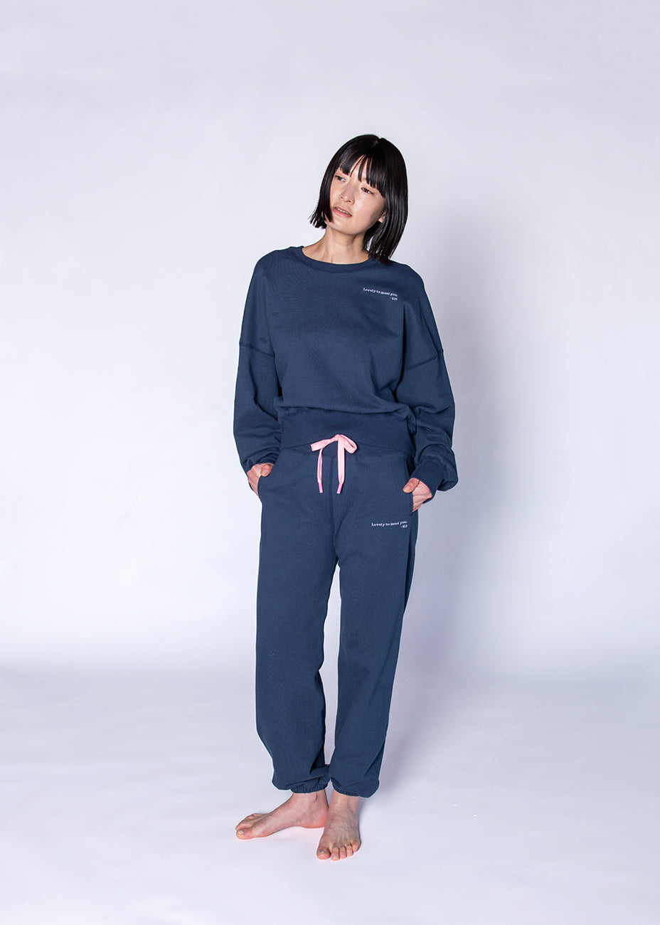SWEAT PANTS スウェットパンツ navy | SIS (シス)