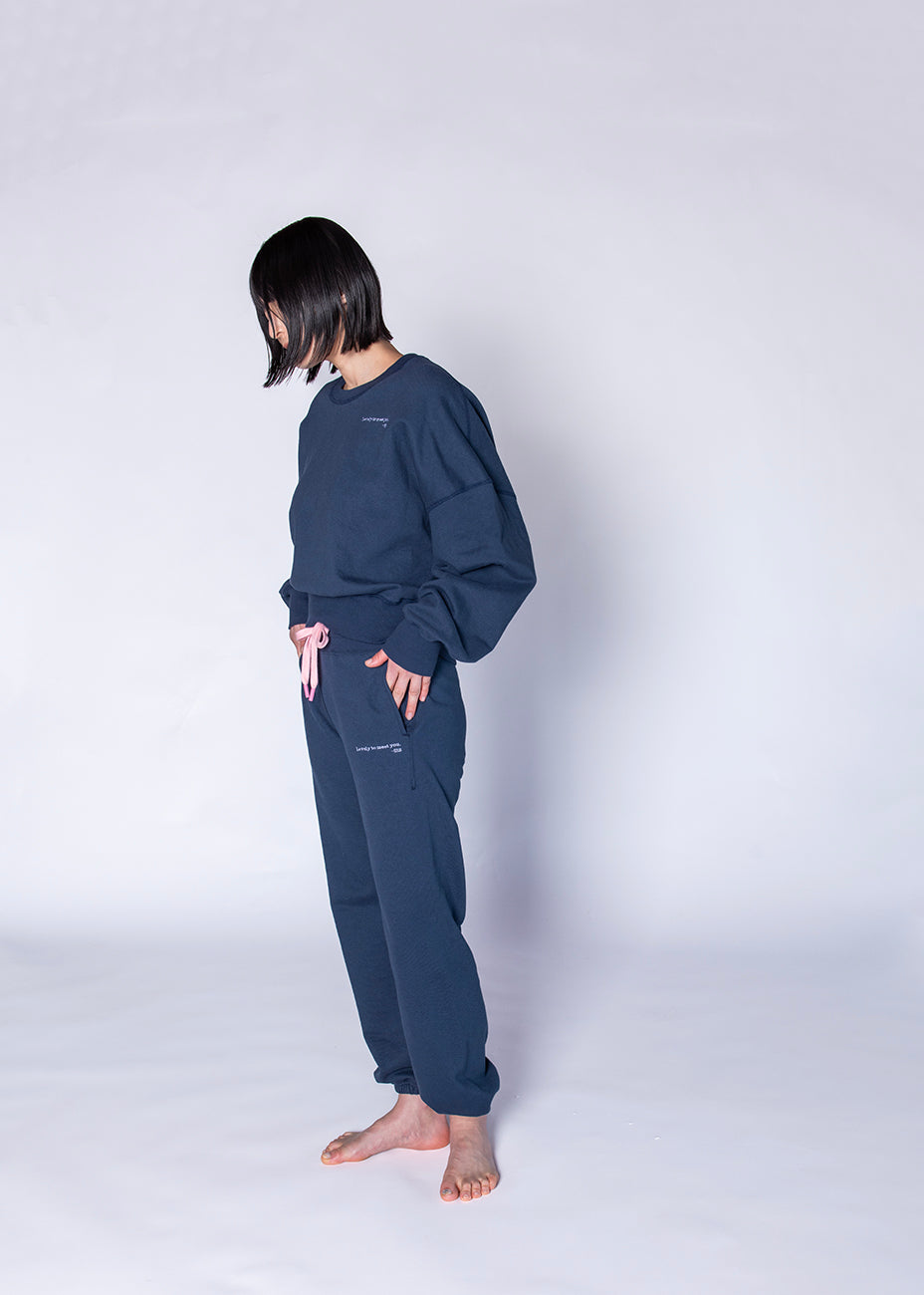 SWEAT PANTS スウェットパンツ navy | SIS (シス)