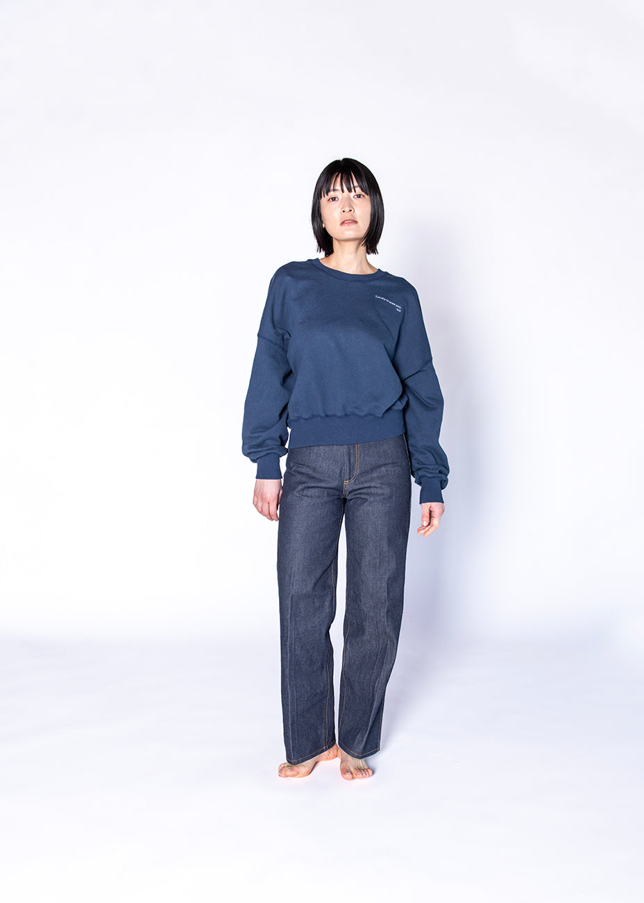 SWEAT SHIRT スウェットシャツ navy | SIS (シス)