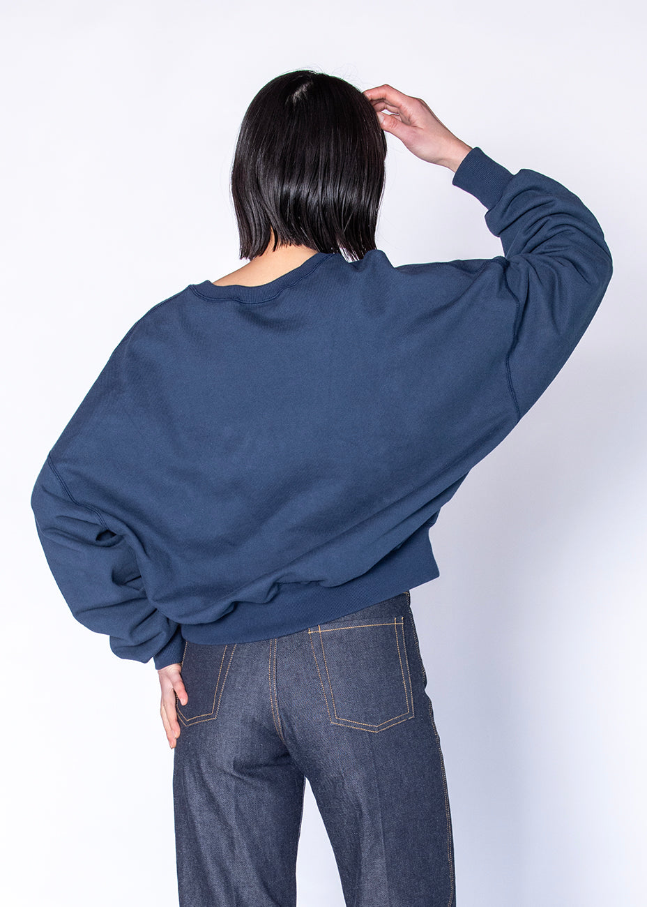SWEAT SHIRT スウェットシャツ navy | SIS (シス)