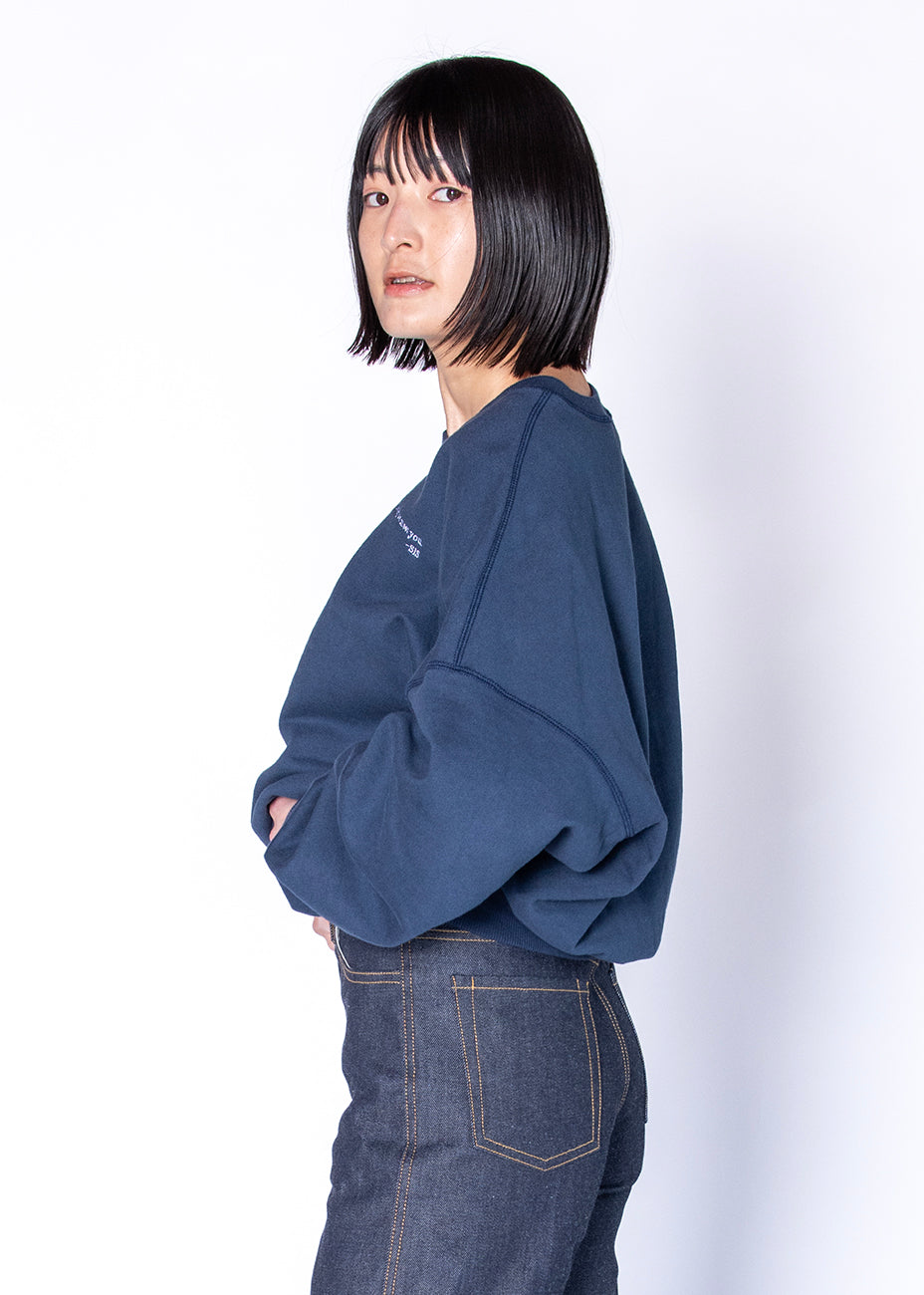 SWEAT SHIRT スウェットシャツ navy | SIS (シス)