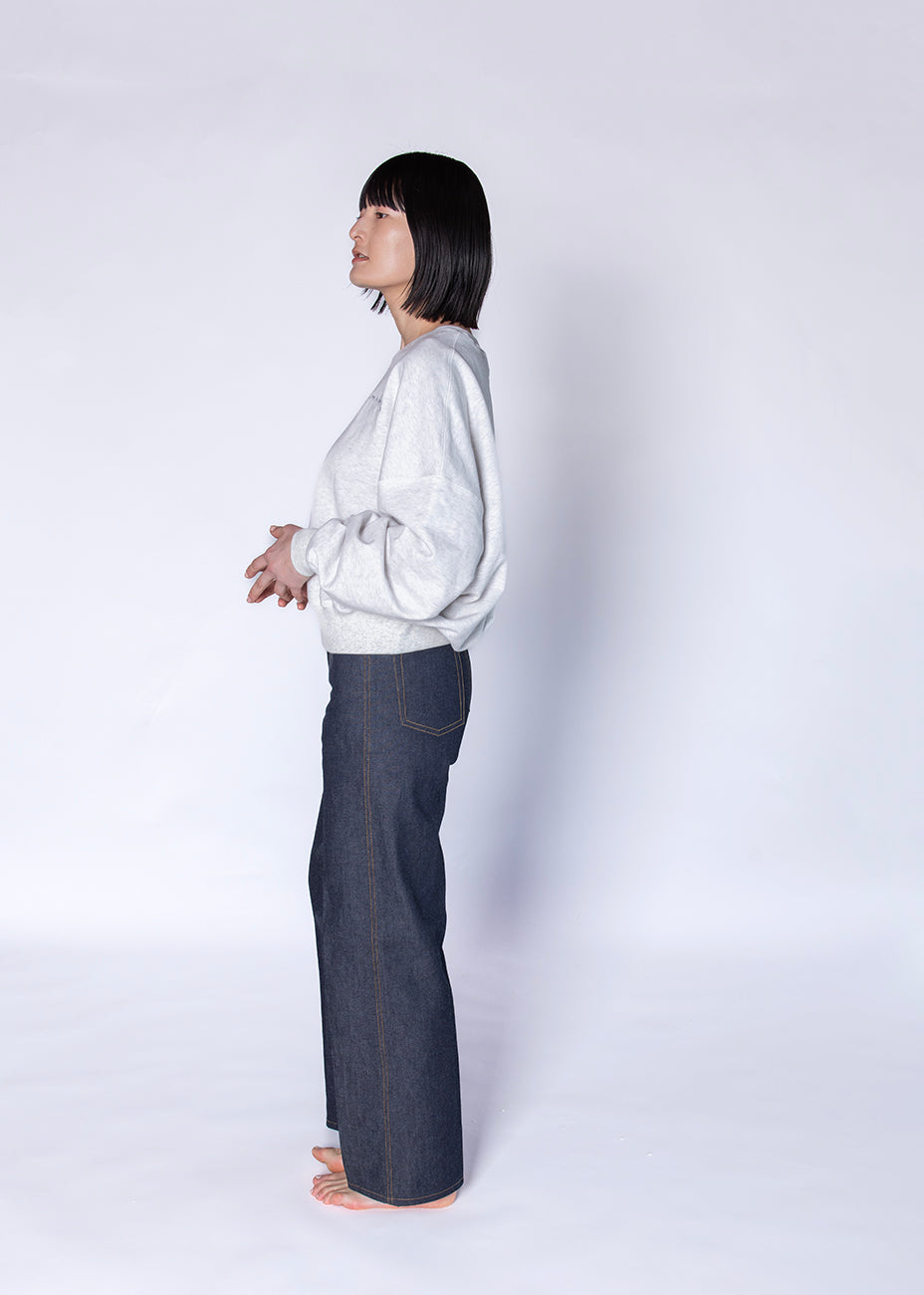 SWEAT SHIRT スウェットシャツ gray | SIS (シス)