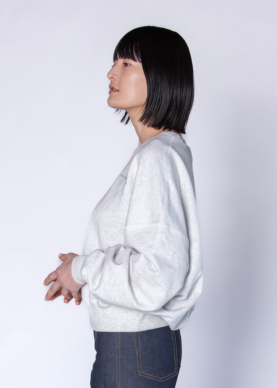 SWEAT SHIRT スウェットシャツ gray | SIS (シス)