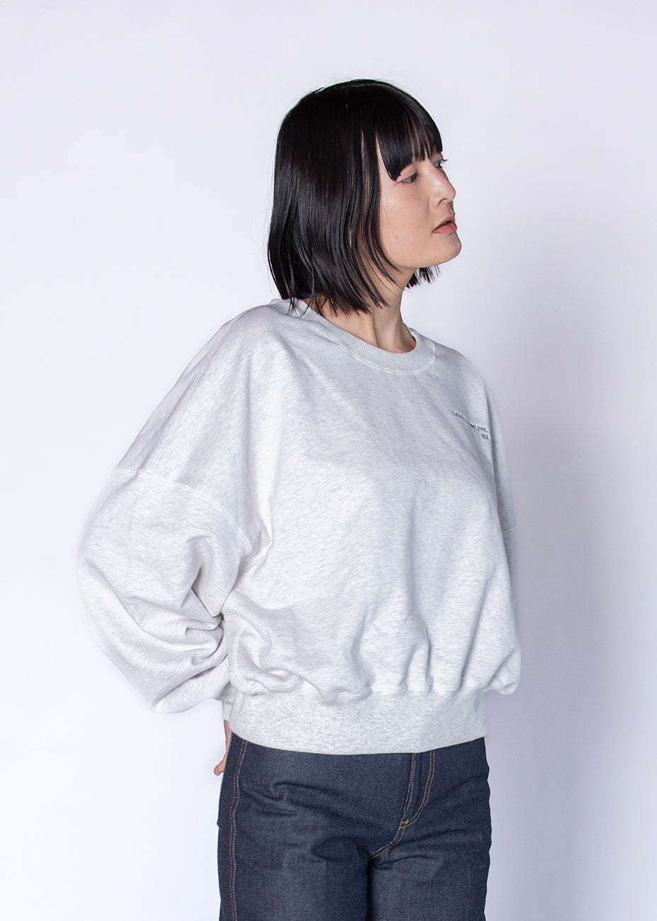 SWEAT SHIRT スウェットシャツ gray | SIS (シス)