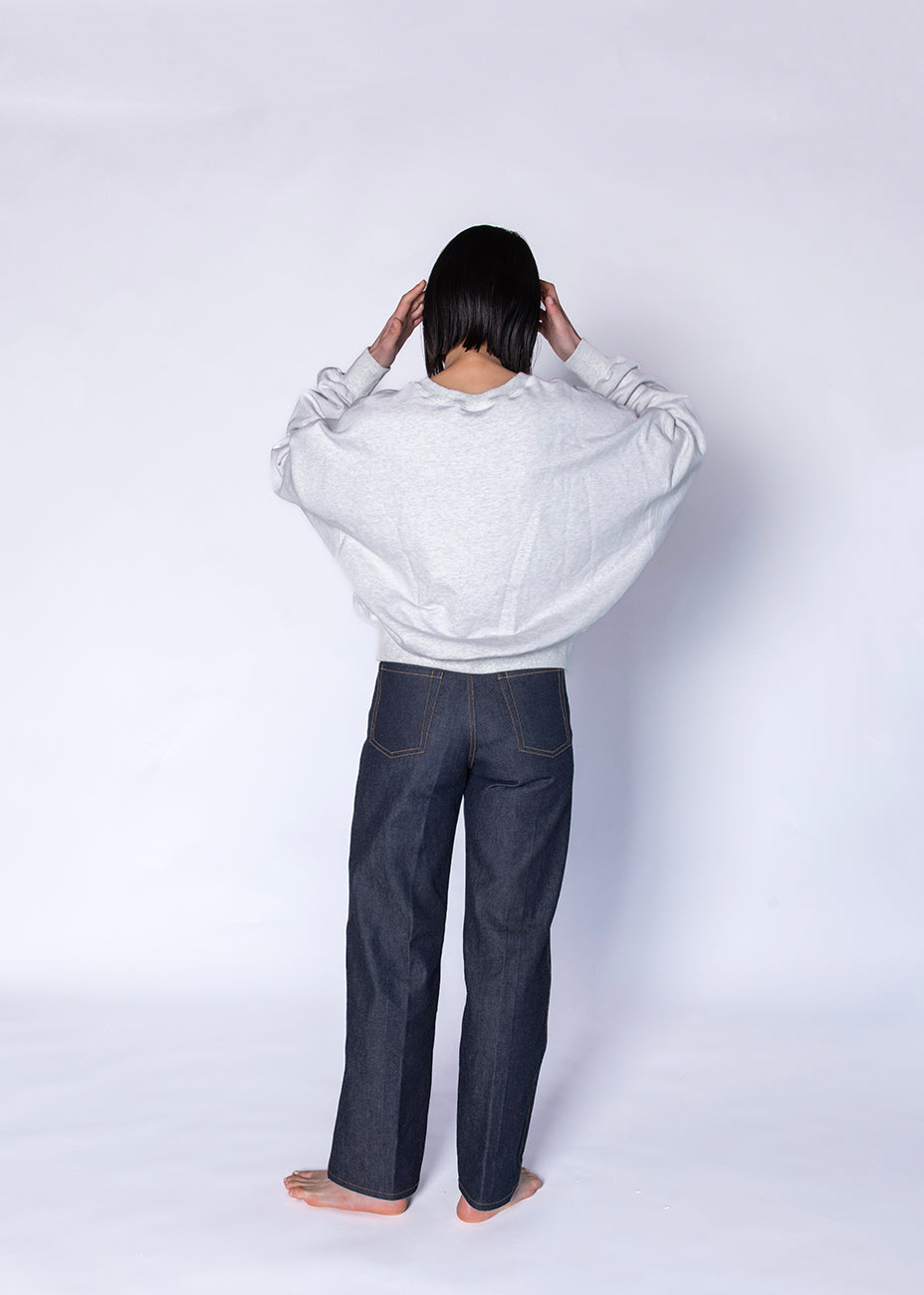 SWEAT SHIRT スウェットシャツ gray | SIS (シス)