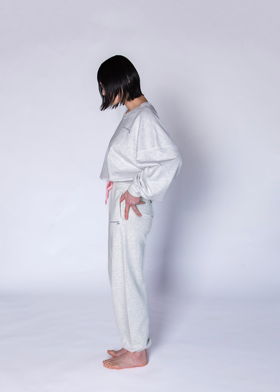 SWEAT SHIRT スウェットシャツ gray | SIS (シス)