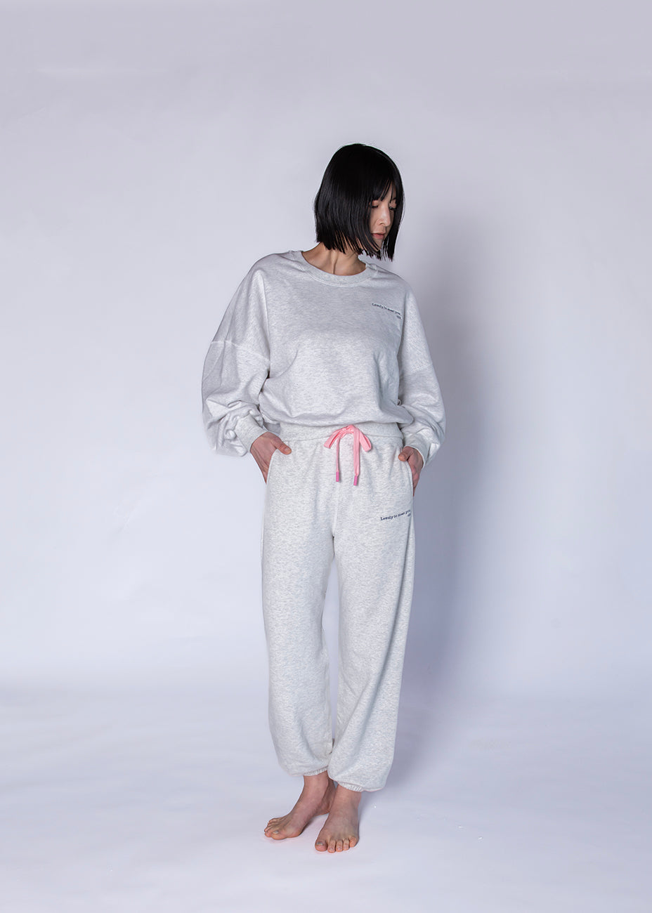 SWEAT SHIRT スウェットシャツ gray | SIS (シス)