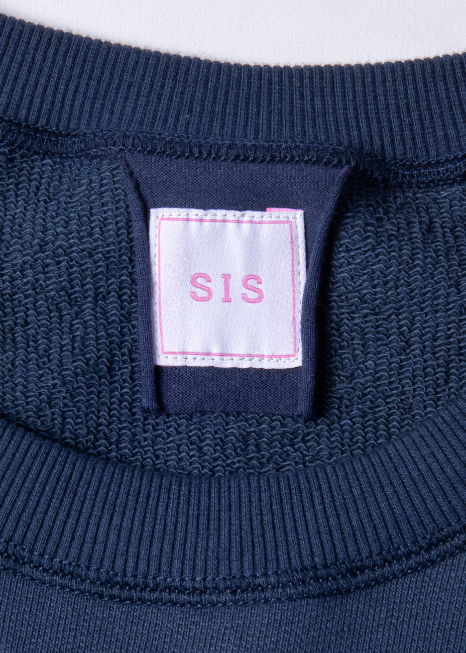 SWEAT SHIRT スウェットシャツ navy | SIS (シス)