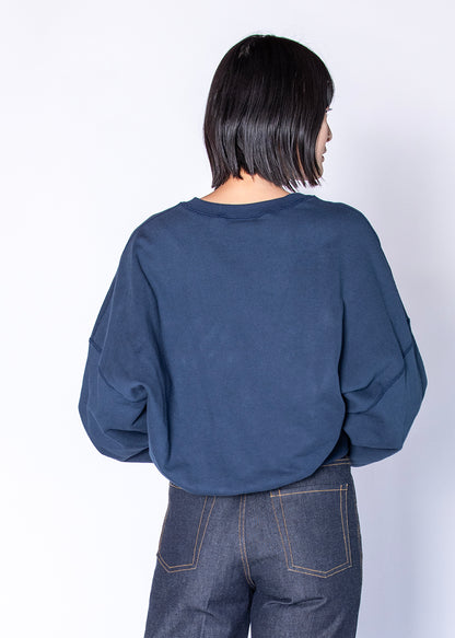 SWEAT SHIRT スウェットシャツ navy | SIS (シス)