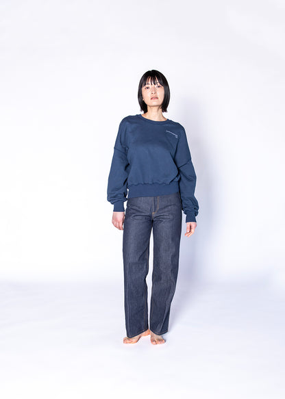 SWEAT SHIRT スウェットシャツ navy | SIS (シス)