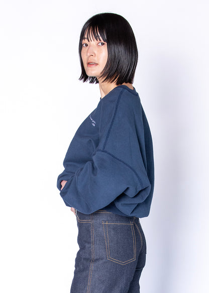 SWEAT SHIRT スウェットシャツ navy | SIS (シス)