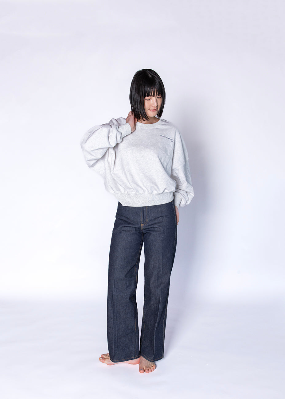 SWEAT SHIRT スウェットシャツ gray | SIS (シス)